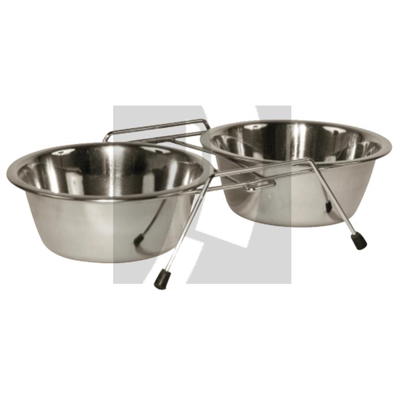 Doppelnapfständer 2x 450 ml