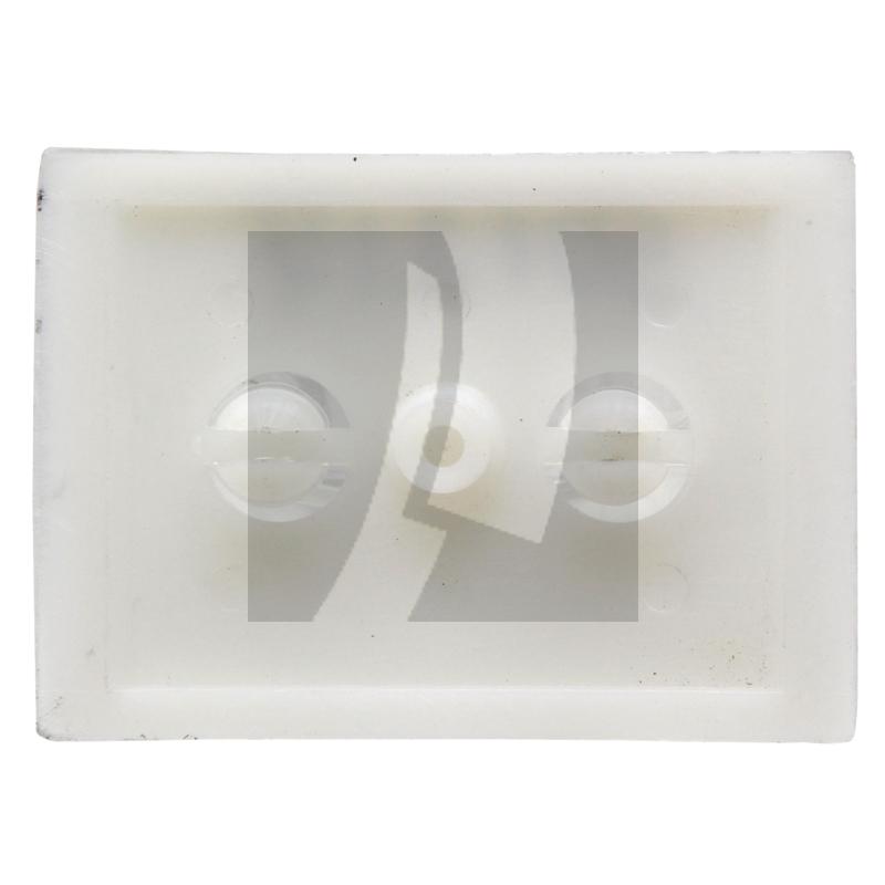 Kunststoffführung für Einzugsketten, 85 x 60 x 15 mm Geringhoff