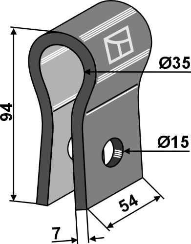Halter, passend für Nobili
