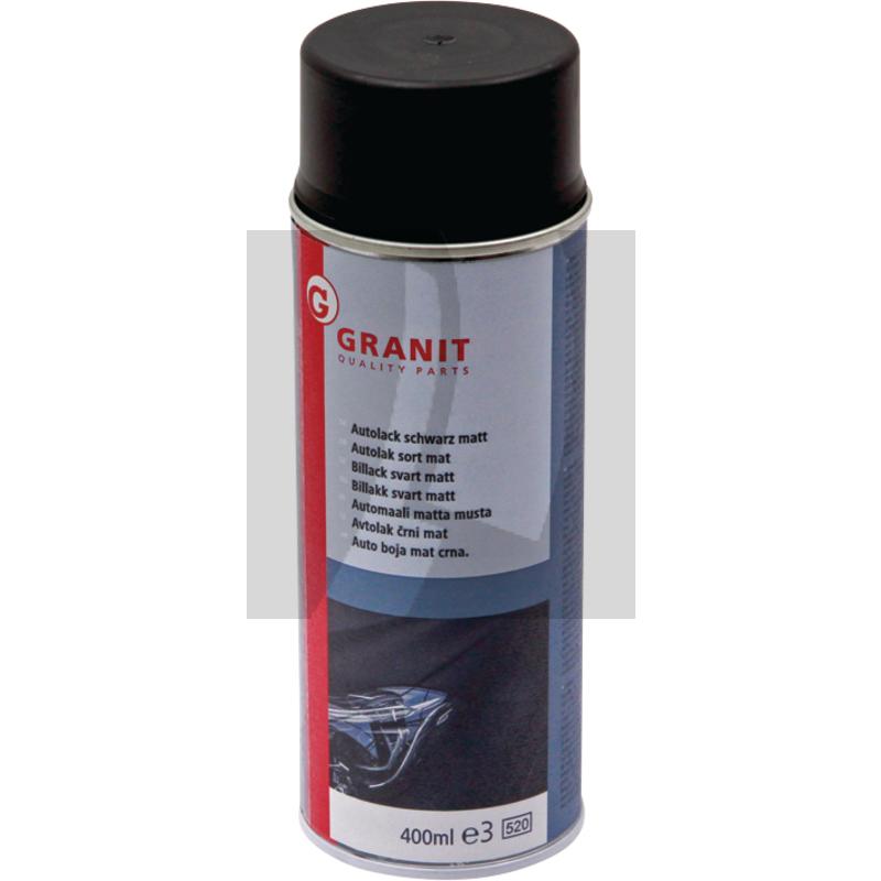GRANIT Autolack schwarz matt GRANIT Autolack schwarz matt