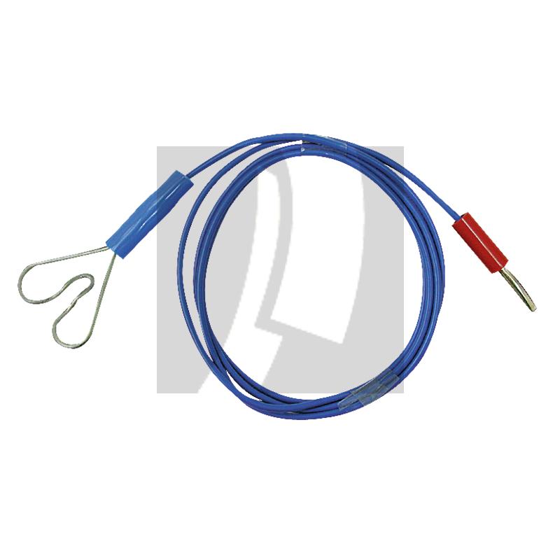 Zaunanschlusskabel mit Stecker und Spezialdrahtklemme
