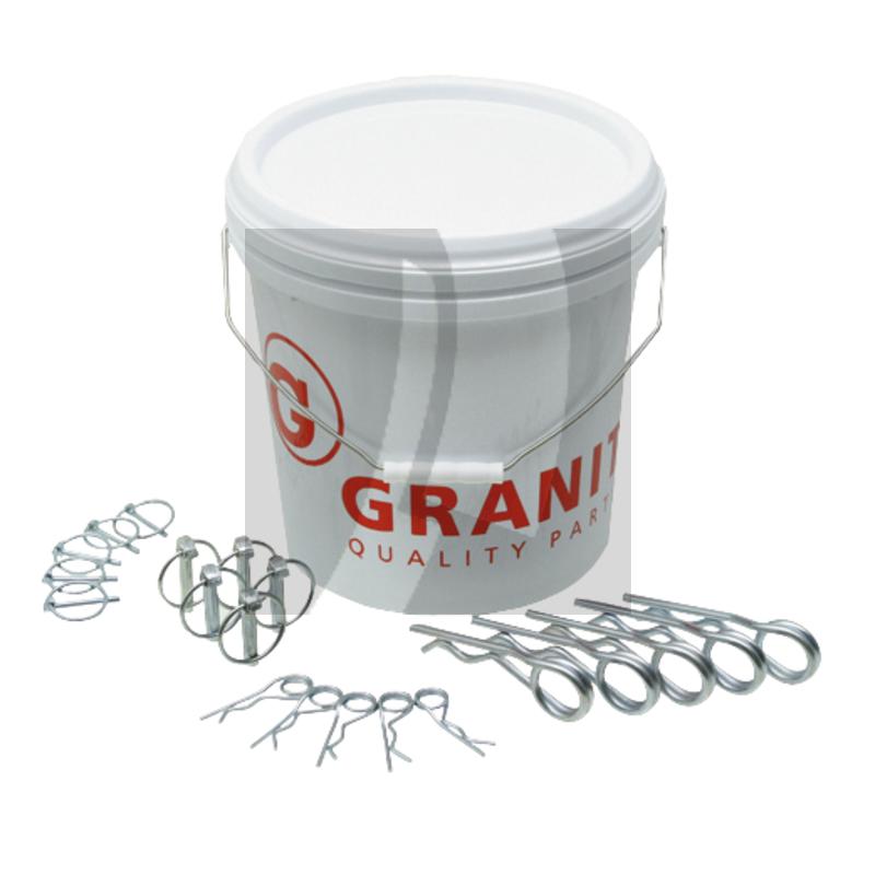 Klapp- und Federstecker-Satz verzinkt 3; 6 & 4,5; 9 mm Klapp- und Federstecker-Satz verzinkt 3; 6 & 4,5; 9 mm