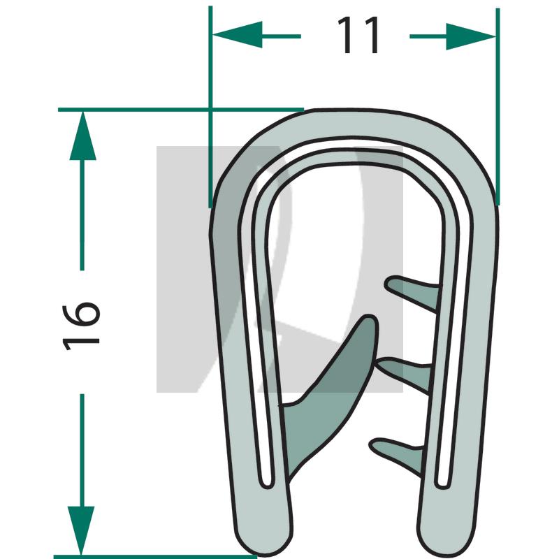Dichtgummi 11 mm