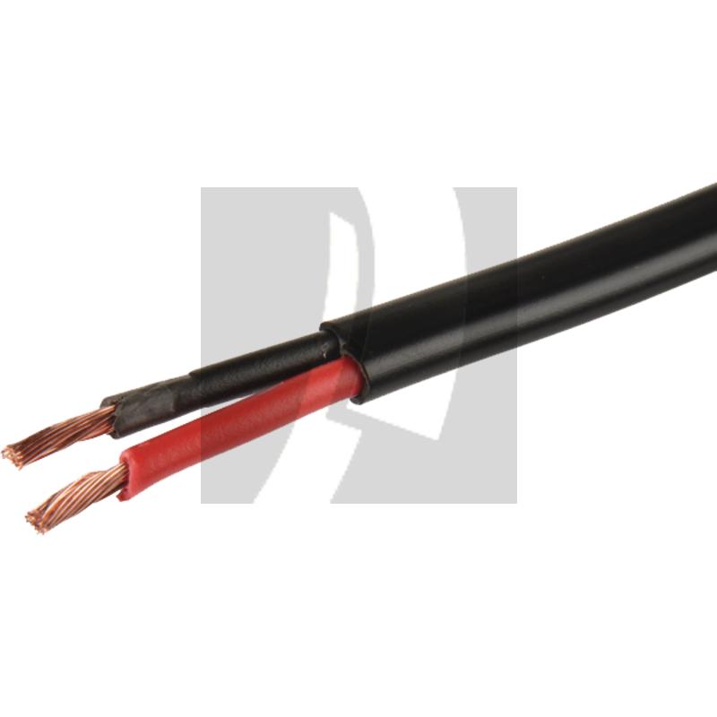 GRANIT Elektroleitung 2-adrig FLYY schwarz PVC 1,5 mm²