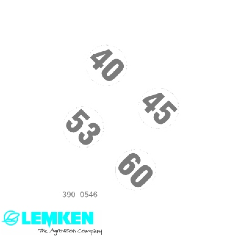 Aufkleber EurOpal 40-45-53-60 RE