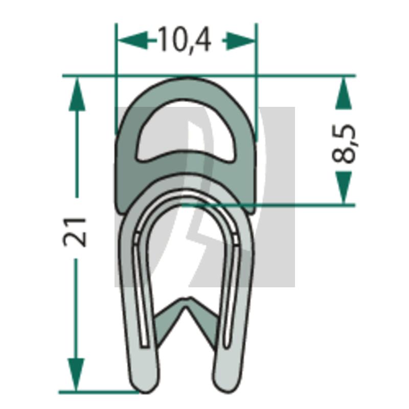 Dichtgummi 10,4 mm