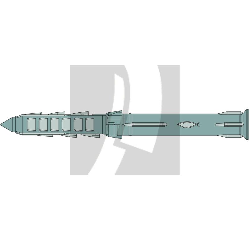 Langschaftdübel SXR 8x60 T, VPE 50