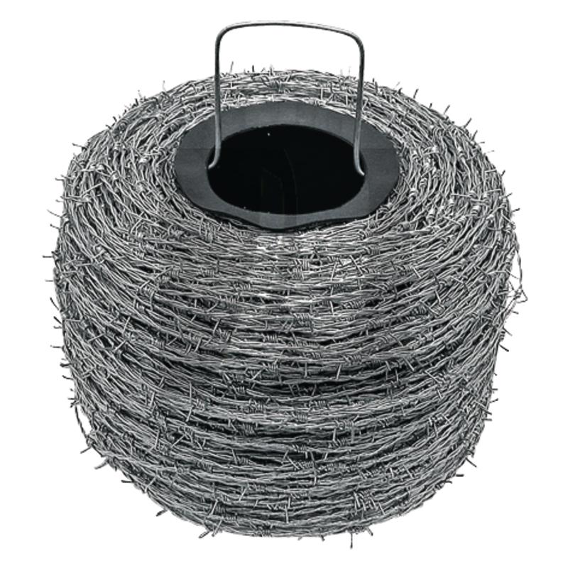 Stahlstacheldraht verzinkt, Ø 1,7 mm, ca. 500 m lang, Palette = 36 Stück