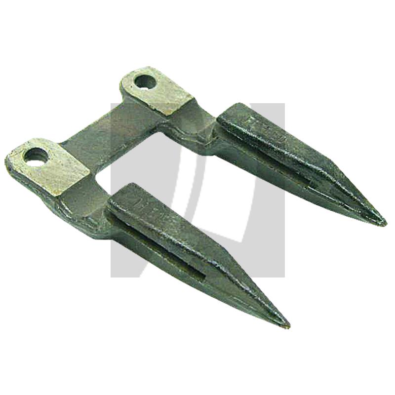 Doppelfinger 5" ohne Mittelsteg Massey Ferguson