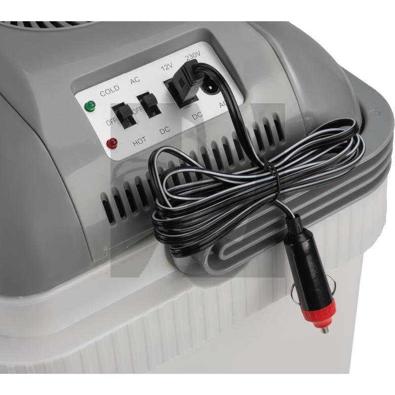 GRANIT Kühlbox "Die Große" mit Kühl- & Wärmfunktion | 12 / 230 V | 24 ltr. | passend für 1,5 ltr. Flaschen