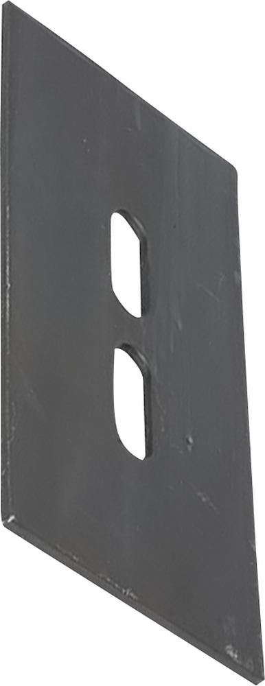 Abstreiferblech für Packerwalzen 150 x 80 mm, passend für Pegoraro und Alpego
