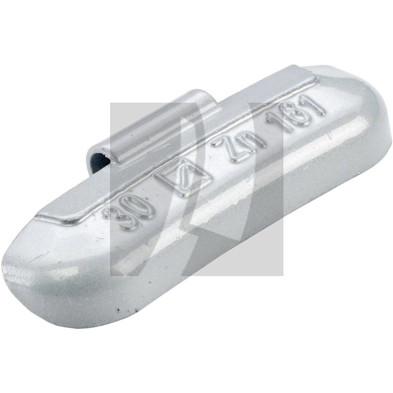 Schlaggewicht PKW Typ161 30g Zink, VPE 100