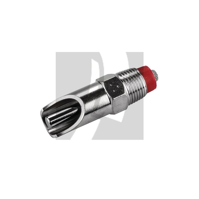 Beißnippel 1/2", 6-kant, für Sauen, Mast und Läufe