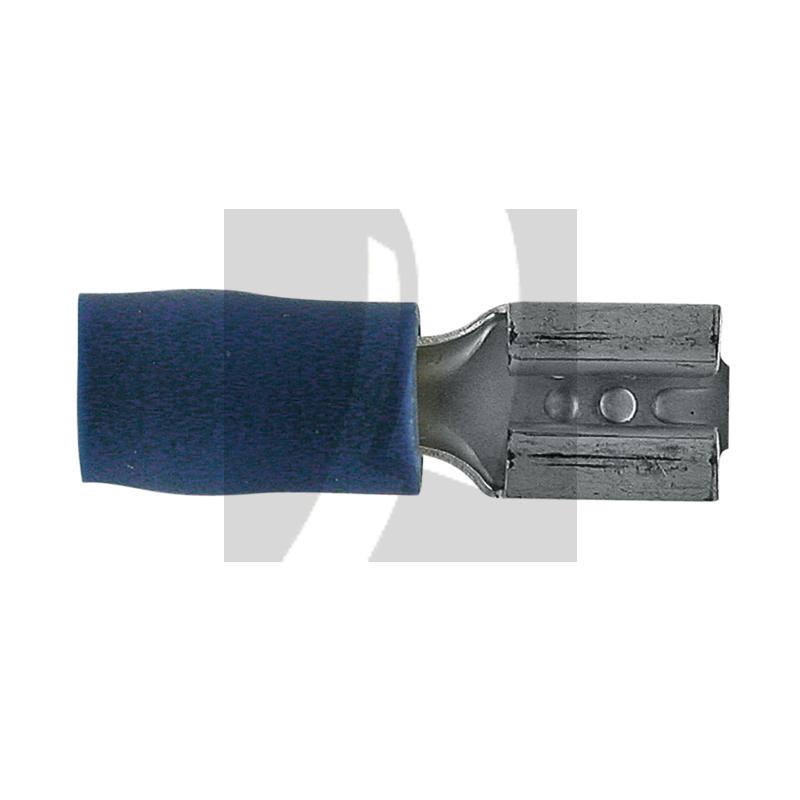 GRANIT Flachsteckhülse  blau 1,5 - 2,5