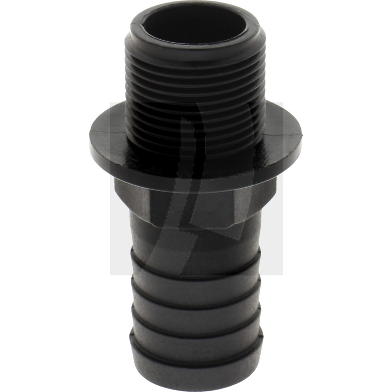 Schlauchtülle gerade, Ø 25mm x AG 3/4"