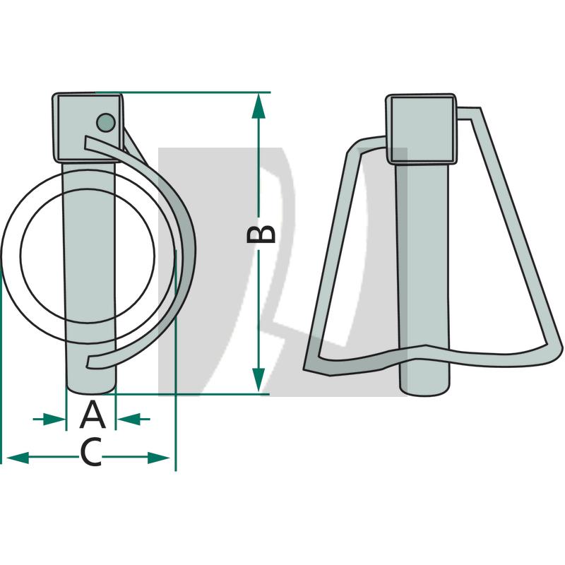 Klappsplint verzinkt 16 mm Klappsplint verzinkt 16 mm