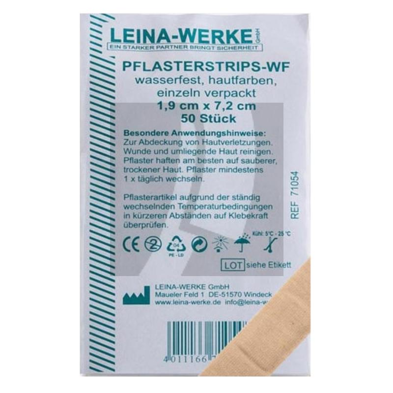 Pflasterstrips 1,9x7,2WF, Nachfüller, VPE 50