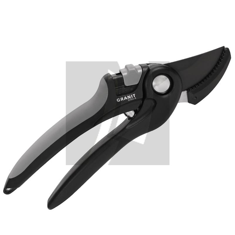 GRANIT BLACK EDITION Amboss-Handschere GS02-A