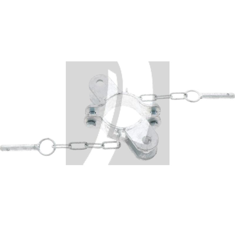 Schelle verzinkt 2 Halter