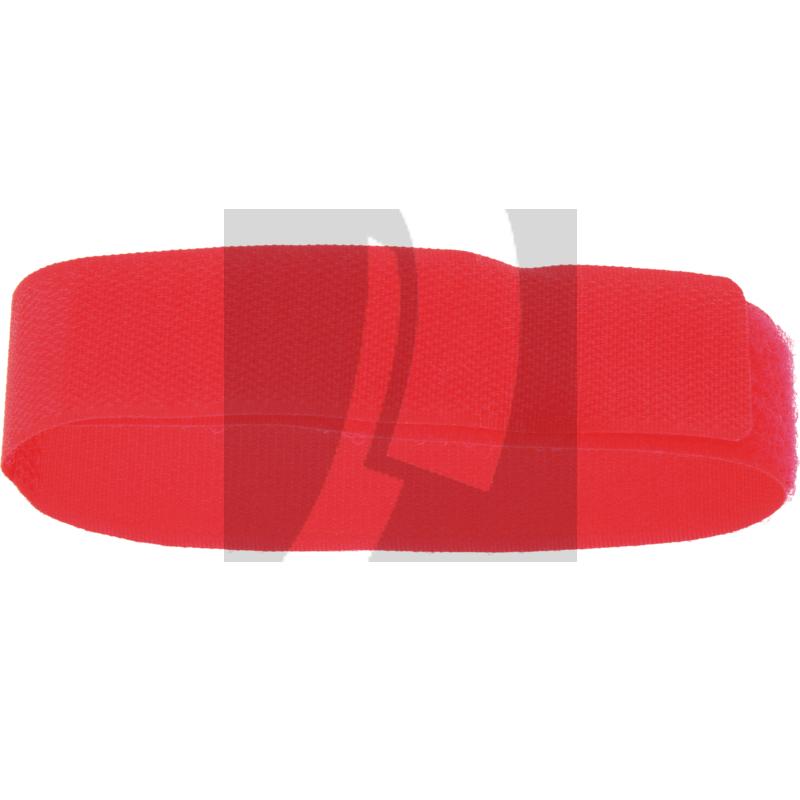 Markierungsband rot, Fesselband mit Klettverschluss 