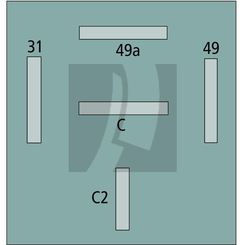 GRANIT Blinkgeber / elektronisch 12 V, 5 Anschlüsse