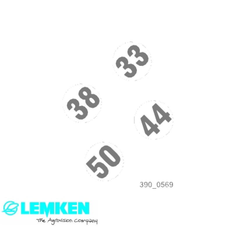 Aufkleber EurOpal 33-38-44-50 LI