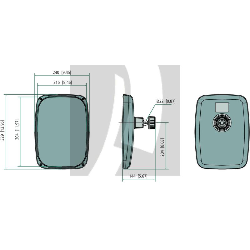 ECCO Spiegel  329 x 240 mm