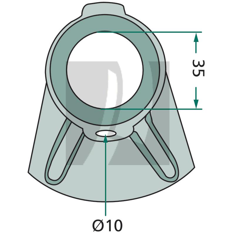 Verriegelungsstück Deutz Fahr 