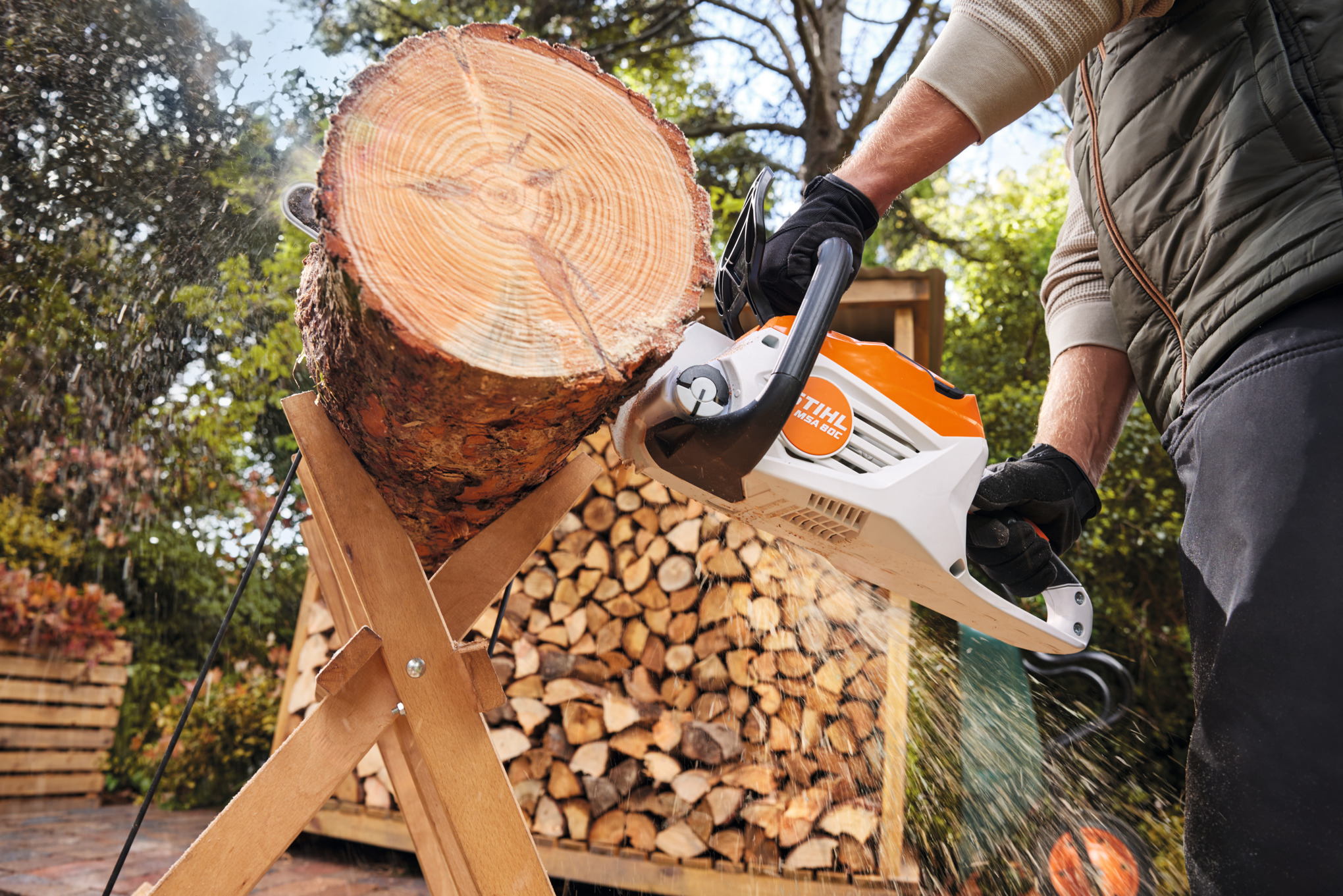 STIHL Akku-Kettensäge MSA 80 C-B ohne Akku und Ladegerät STIHL Akku-Kettensäge MSA 80 C-B ohne Akku und Ladegerät