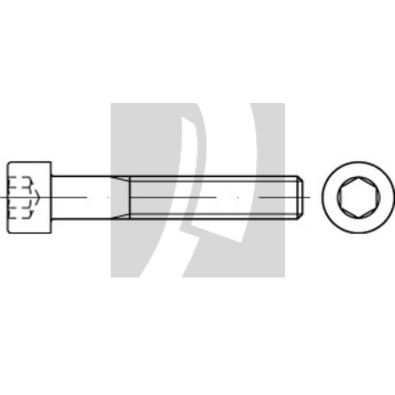 Zylinderschraube M16x35 DIN 912 8.8