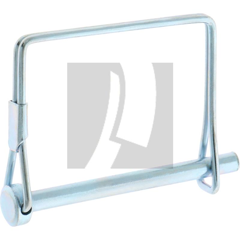 Rohrklappstecker verzinkt 67 mm