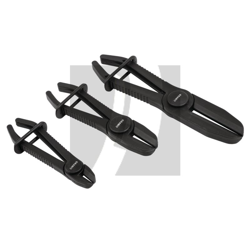 Schlauch-Abklemm-Zangen-Satz, 3-tlg. Schlauch-Abklemm-Zangen-Satz, 3-tlg.