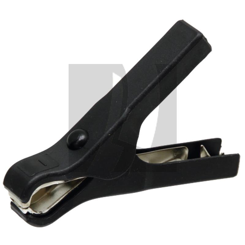 GRANIT Batterieladezange (-) schwarz Stahlblech, vernickelt, mit Steckanschluss, 6,3 mm vollisoliert