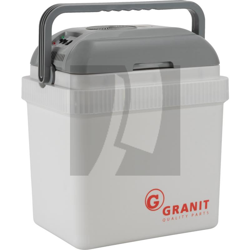 GRANIT Kühlbox "Die Große" mit Kühl- & Wärmfunktion | 12 / 230 V | 24 ltr. | passend für 1,5 ltr. Flaschen