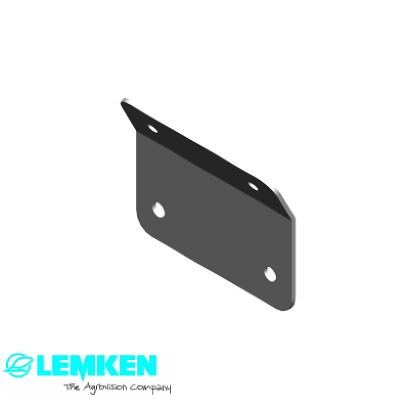 Kennzeichenhalter 1,5x58,9x70 GEB28° Zn