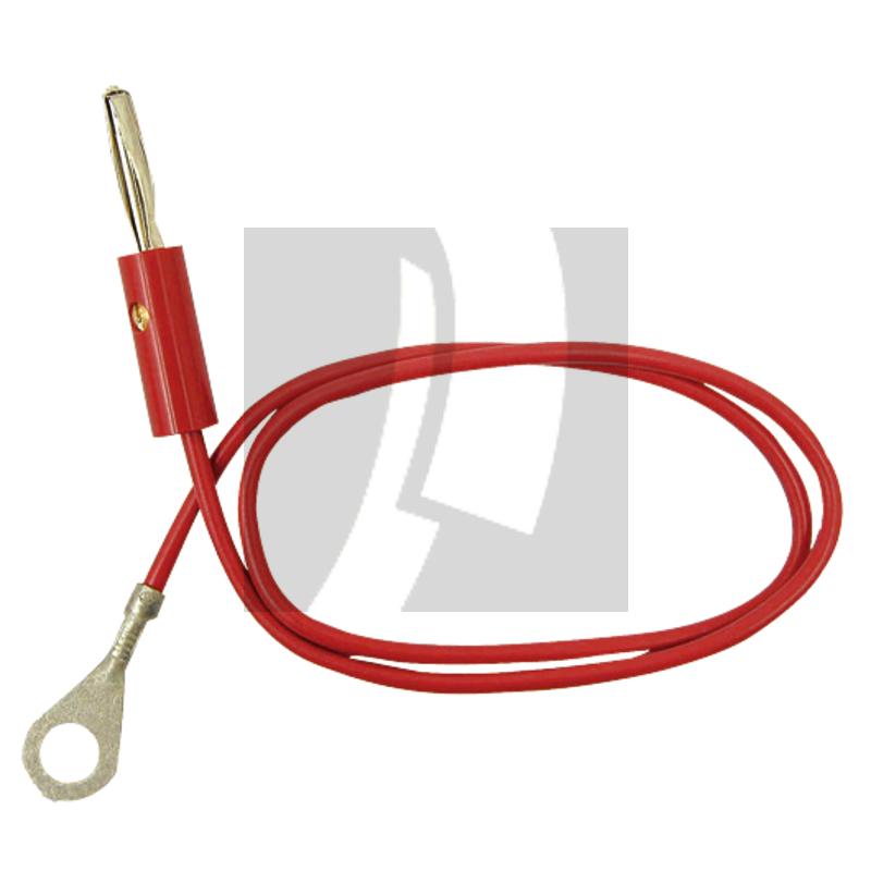 Erdanschlusskabel komplett mit Stecker und Ringöse