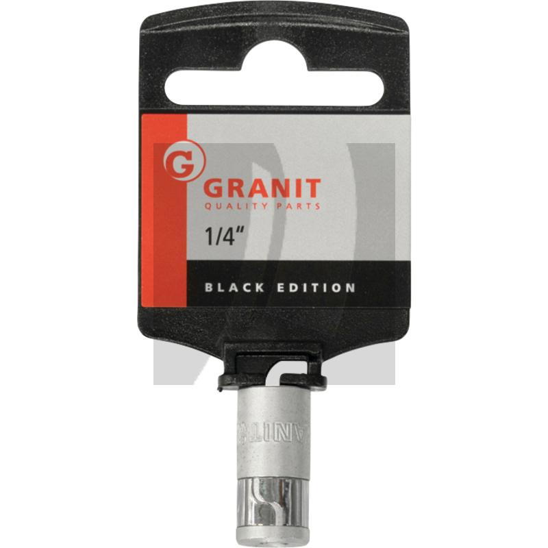 1/4" Bit-Adapter-Stecknuss, mit Spannrin