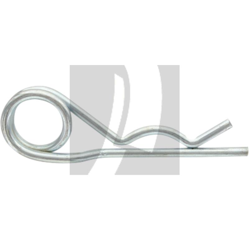 Federstecker-Satz verzinkt 6 mm VPE 100