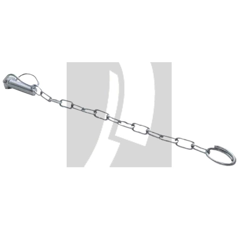 Rohrklappstecker verzinkt 60 mm