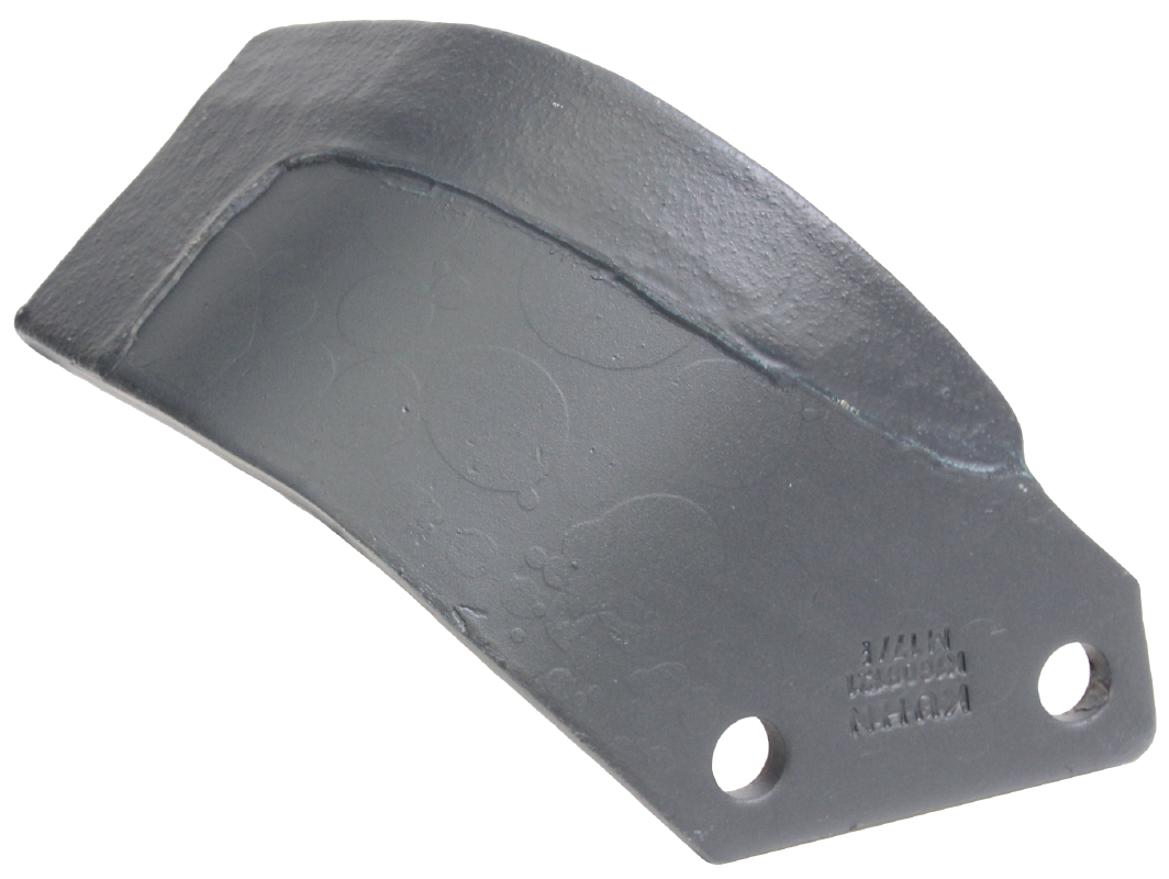 KUHN Mulchmesser Durakuhn gestanzt, links