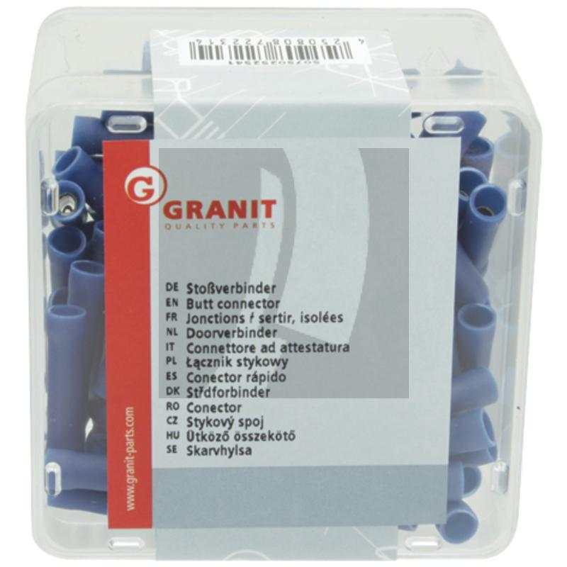 GRANIT Stoßverbinder blau, für Kabel 1,5 - 2,5 mm²