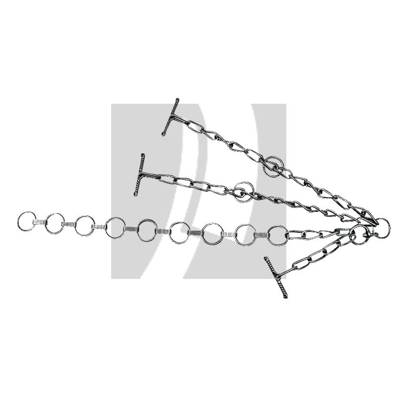 Kuhkette Kuhketten, mit Flachgliedern, doppelt Kuhkette Kuhketten, mit Flachgliedern, doppelt