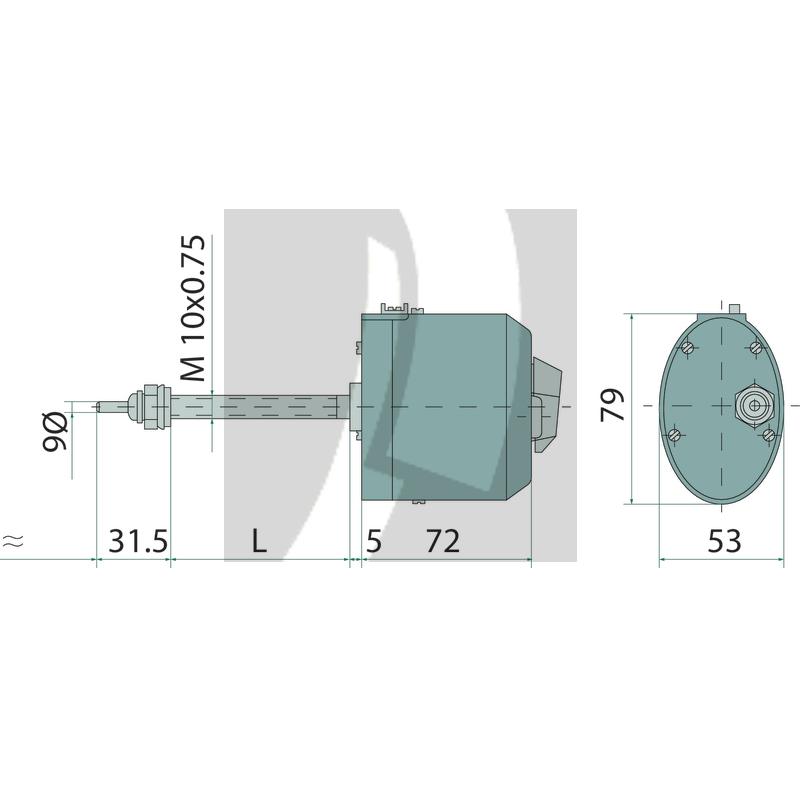 Wischermotor passend für BENDIX