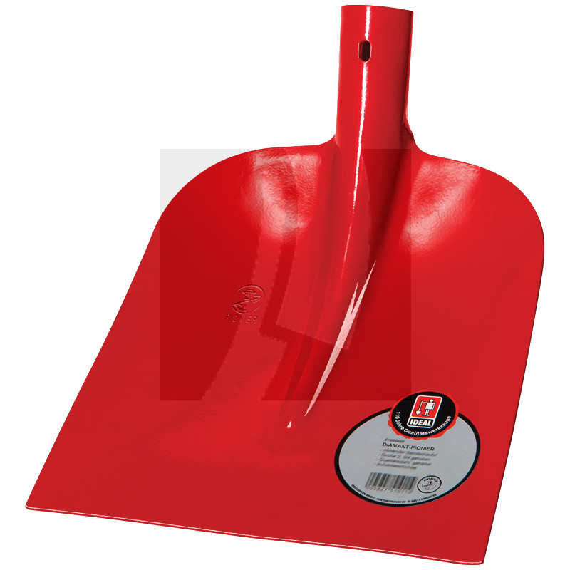Schaufel, Holsteiner rot, ohne Stiel 3/4