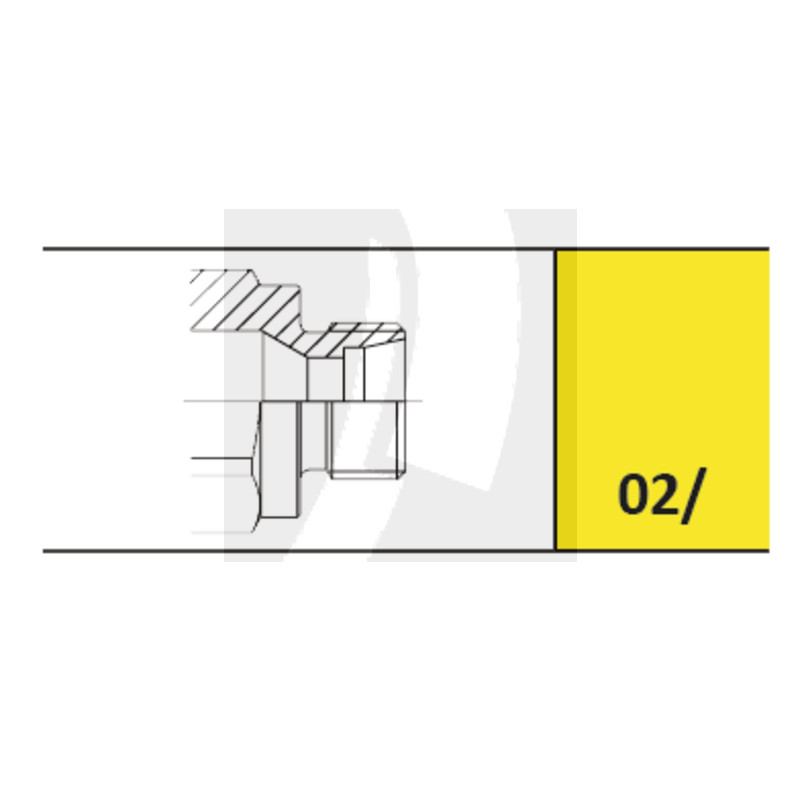 PS06 Stecker AG 4x M22x1,5 (15L)  DN10