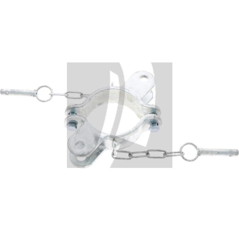 Schelle verzinkt 2 Halter