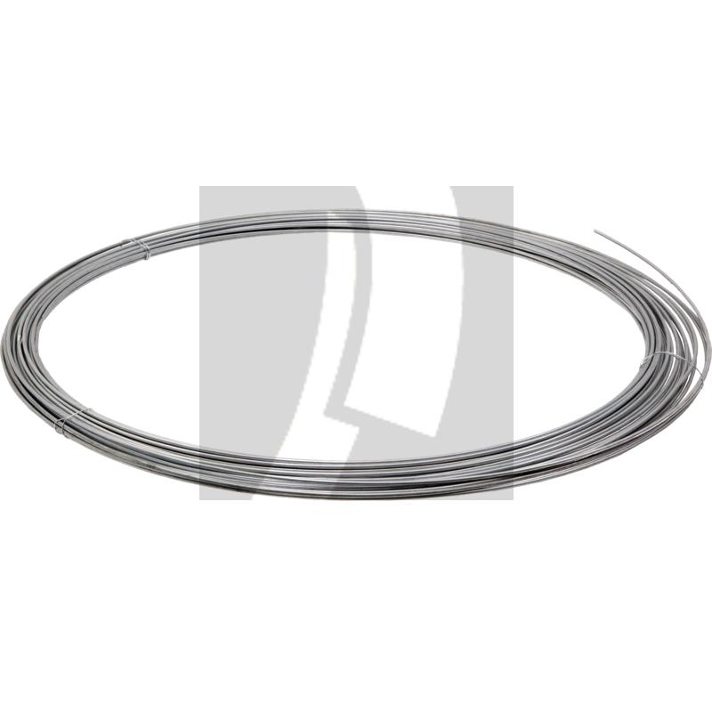 Glattdraht verzinkt, 3,8 mm in 5 kg Ringen à 55 m Draht