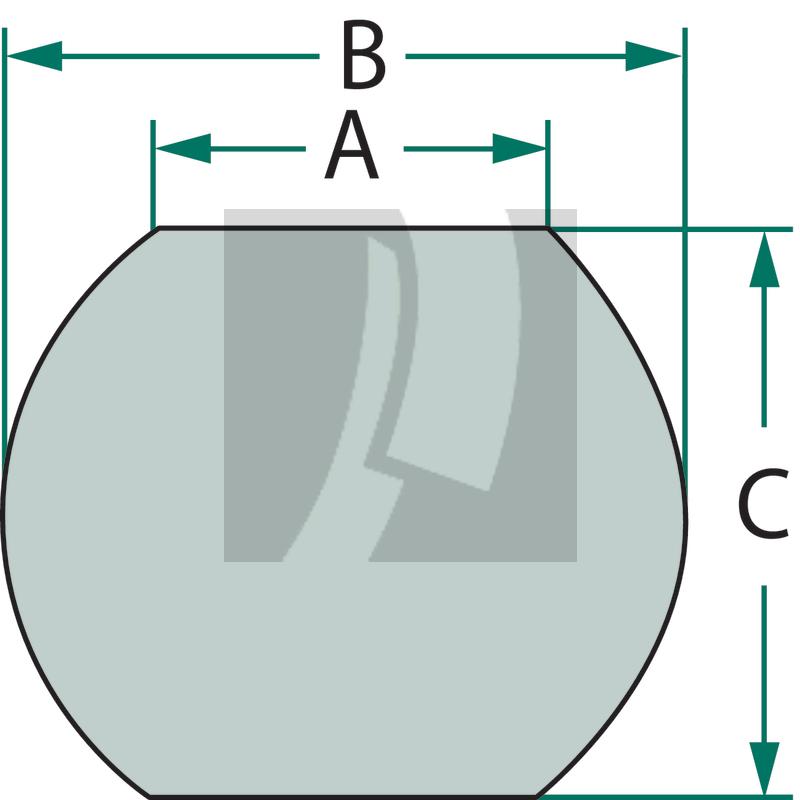 Unterlenkerkugel Standard 56 mm