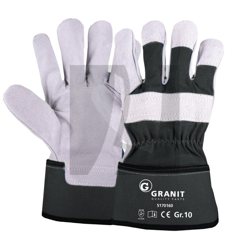VPE12 Spaltleder-Handschuh