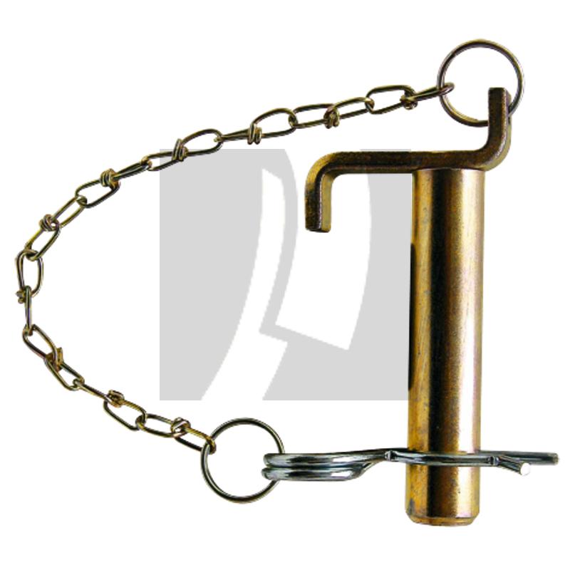 Oberlenkerbolzen mit Kette 118 mm